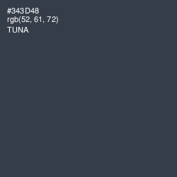 #343D48 - Tuna Color Image