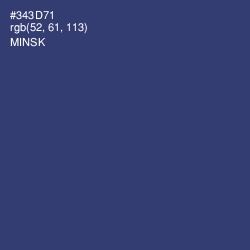 #343D71 - Minsk Color Image