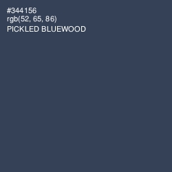 #344156 - Pickled Bluewood Color Image