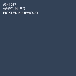 #344257 - Pickled Bluewood Color Image