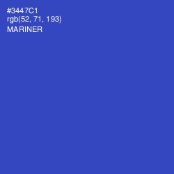 #3447C1 - Mariner Color Image