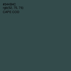 #344B4C - Cape Cod Color Image