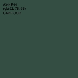 #344E44 - Cape Cod Color Image