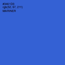 #3461D3 - Mariner Color Image