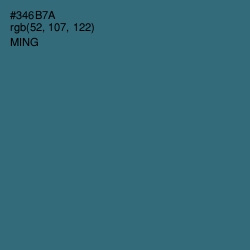 #346B7A - Ming Color Image