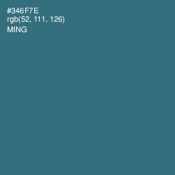 #346F7E - Ming Color Image