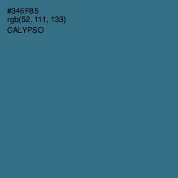 #346F85 - Calypso Color Image