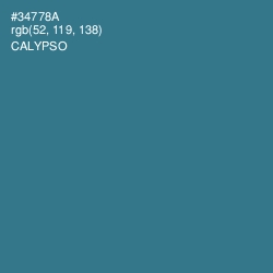 #34778A - Calypso Color Image