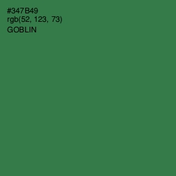 #347B49 - Goblin Color Image