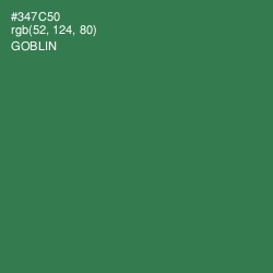 #347C50 - Goblin Color Image