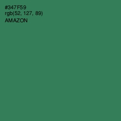 #347F59 - Amazon Color Image