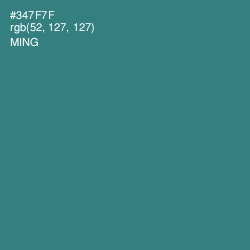 #347F7F - Ming Color Image