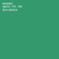 #34996C - Sea Green Color Image
