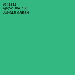 #34B882 - Jungle Green Color Image