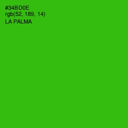 #34BD0E - La Palma Color Image