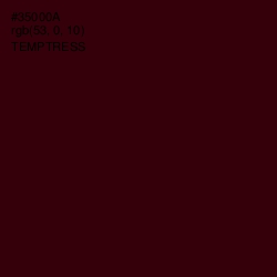 #35000A - Temptress Color Image