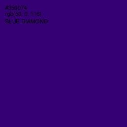 #350074 - Blue Diamond Color Image