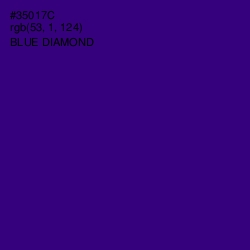 #35017C - Blue Diamond Color Image