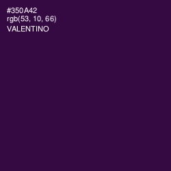 #350A42 - Valentino Color Image