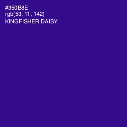 #350B8E - Kingfisher Daisy Color Image