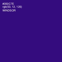 #350C7E - Windsor Color Image