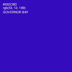 #350CBD - Governor Bay Color Image