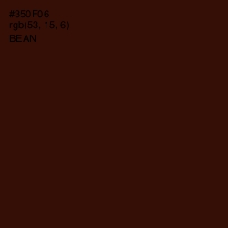 #350F06 - Bean   Color Image