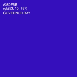 #350FBB - Governor Bay Color Image