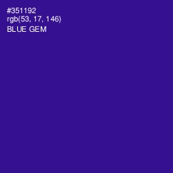 #351192 - Blue Gem Color Image