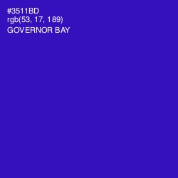 #3511BD - Governor Bay Color Image