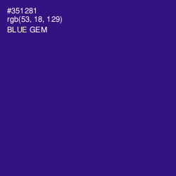 #351281 - Blue Gem Color Image