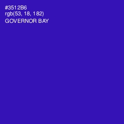 #3512B6 - Governor Bay Color Image