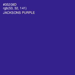 #35208D - Jacksons Purple Color Image