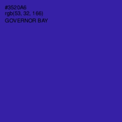 #3520A6 - Governor Bay Color Image