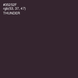 #35252F - Thunder Color Image