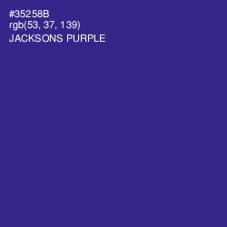 #35258B - Jacksons Purple Color Image