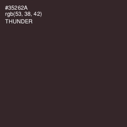 #35262A - Thunder Color Image