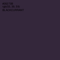 #35273B - Blackcurrant Color Image