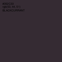 #352C33 - Blackcurrant Color Image