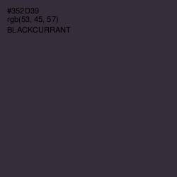 #352D39 - Blackcurrant Color Image