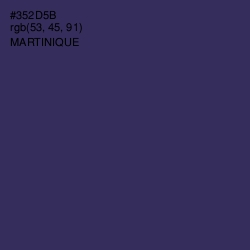 #352D5B - Martinique Color Image