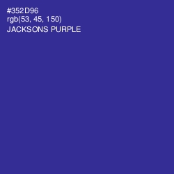 #352D96 - Jacksons Purple Color Image