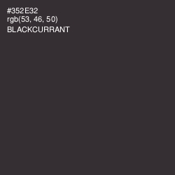 #352E32 - Blackcurrant Color Image