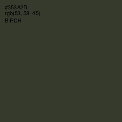 #353A2D - Birch Color Image