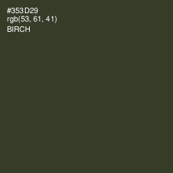 #353D29 - Birch Color Image