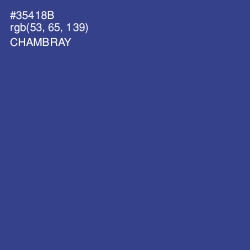 #35418B - Chambray Color Image