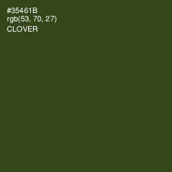 #35461B - Clover Color Image