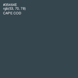 #35464E - Cape Cod Color Image