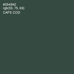 #354B42 - Cape Cod Color Image