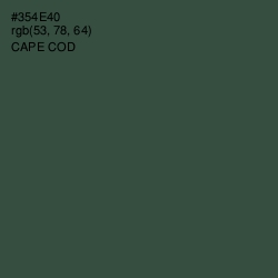 #354E40 - Cape Cod Color Image